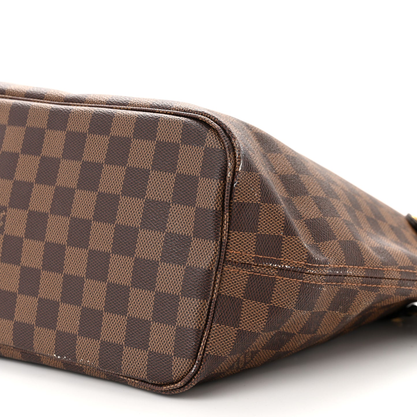 Damier Ebene Neo Neverfull MM Rose Ballerine