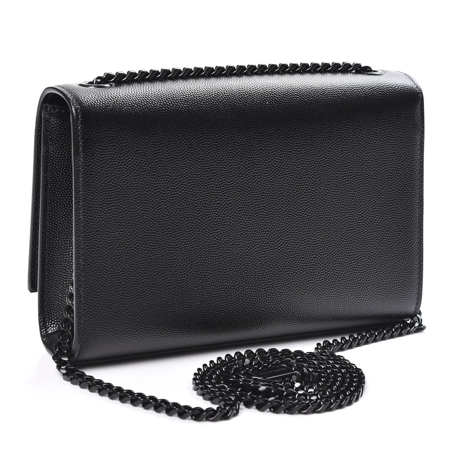 Grain De Poudre Small Monogram Kate Satchel Black
