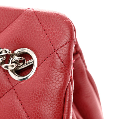 Chanel Caviar Quilted Bijoux Chain Shopping Tote Red 16 of 16