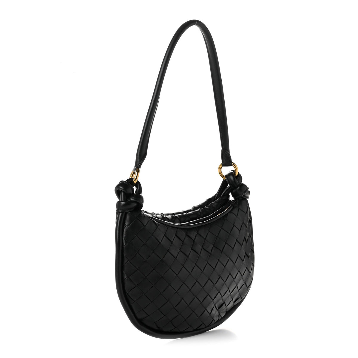 Bottega Veneta Nappa Intrecciato Small Gemelli Black 2 of 9