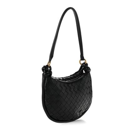 Bottega Veneta Nappa Intrecciato Small Gemelli Black 2 of 9