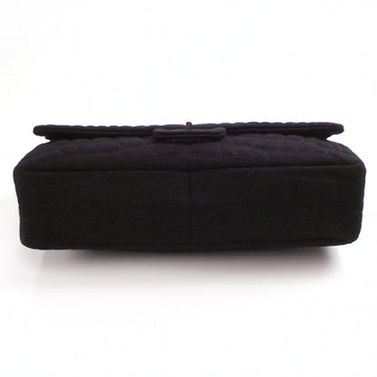 Chanel Jersey Crocodile REISSUE Jumbo Flap Black 4 of 9