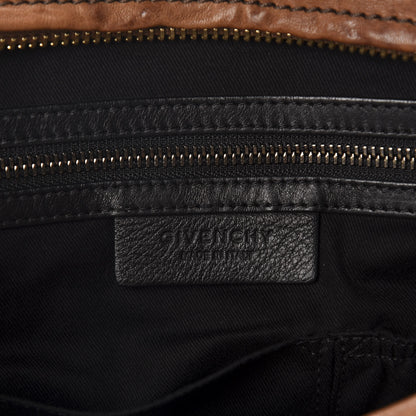 Givenchy Tumbled Sheepskin Large Pandora Brown 9 of 15