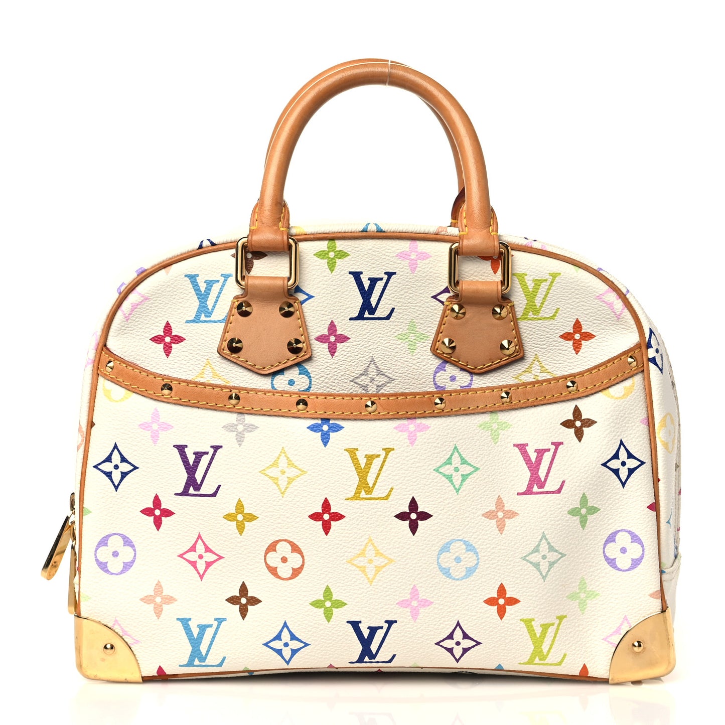 Monogram Multicolor Trouville White