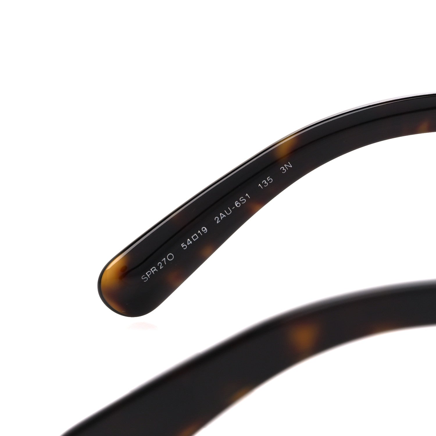 Prada Acetate Baroque Sunglasses SPR 27O Tortoise 5 of 9