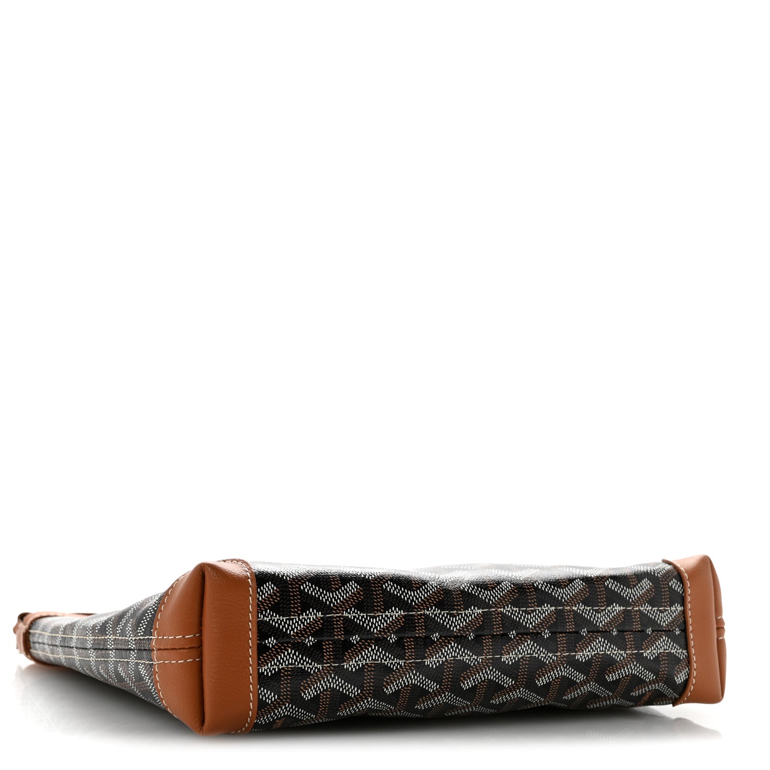 Goyard Goyardine Conti Pouch Black Gold 4 of 6