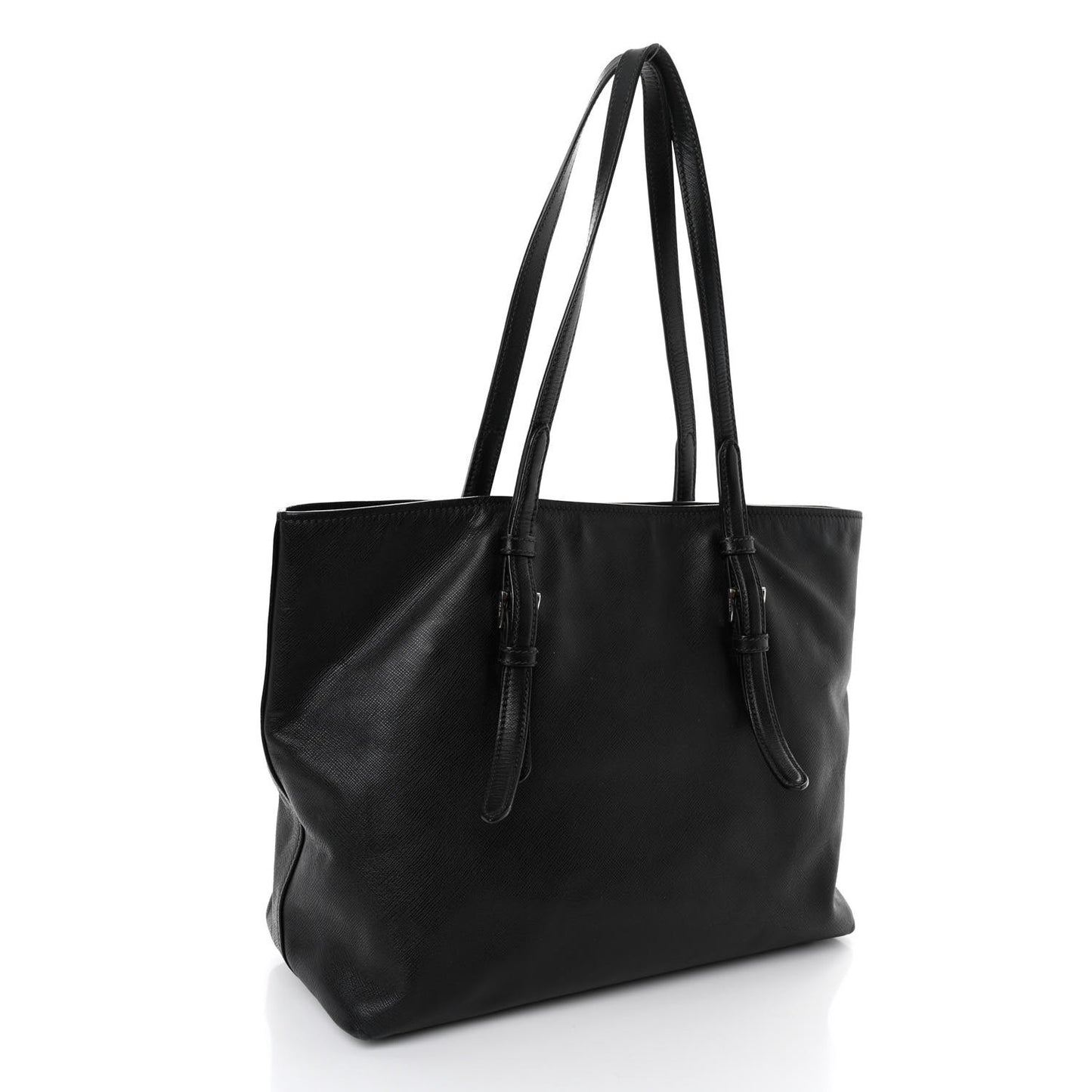 Saffiano Soft Tote Black
