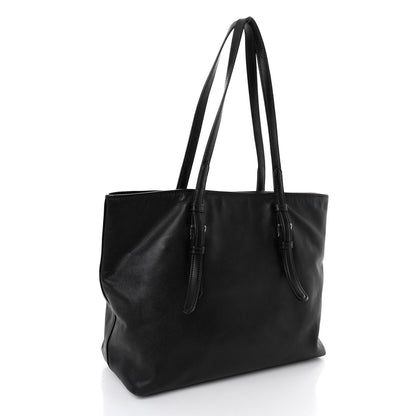 Prada Saffiano Soft Tote Black 3 of 13