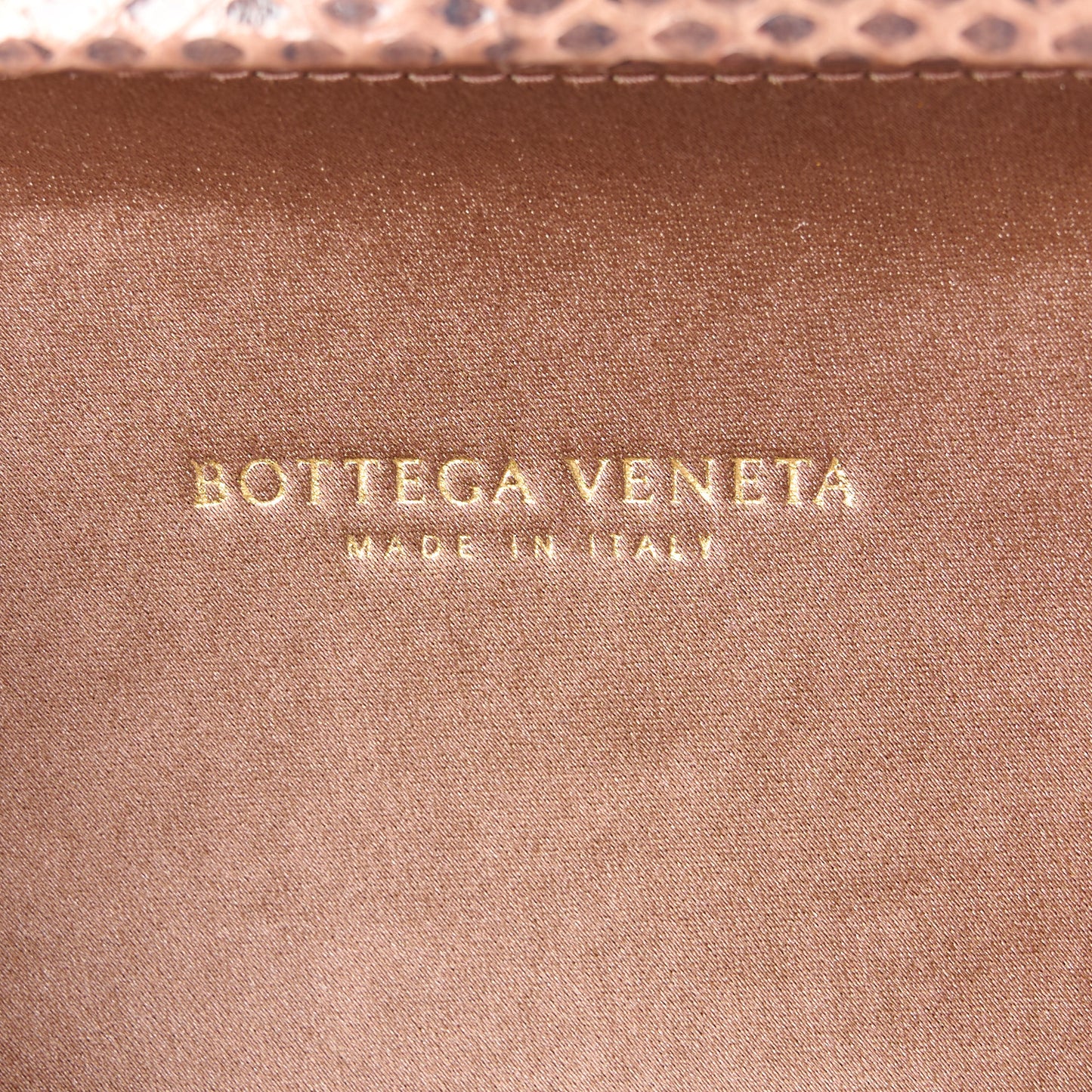 Satin Intreccio Impero Ayers Knot Clutch Blush