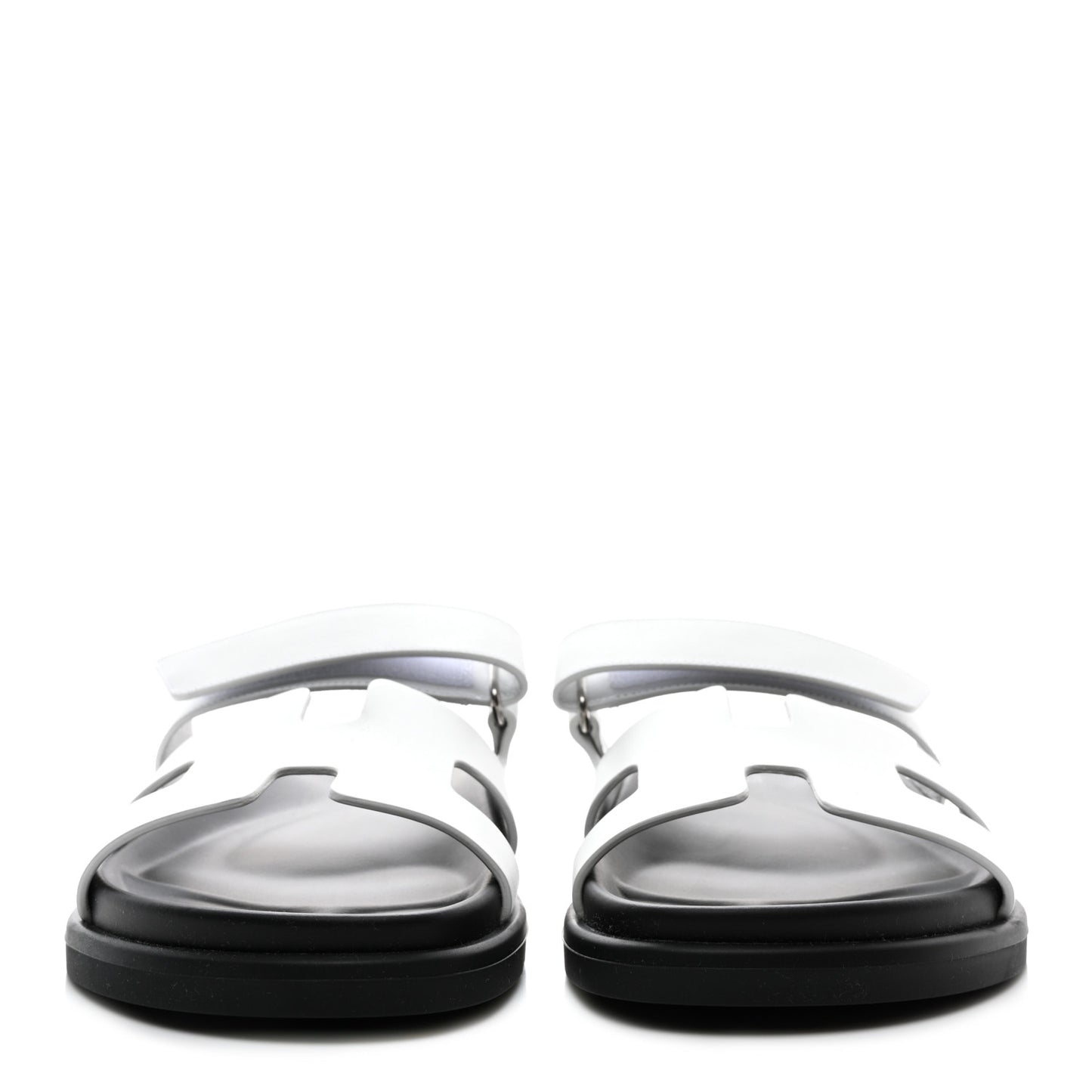 Calfskin Womens Chypre Sandals 39 White