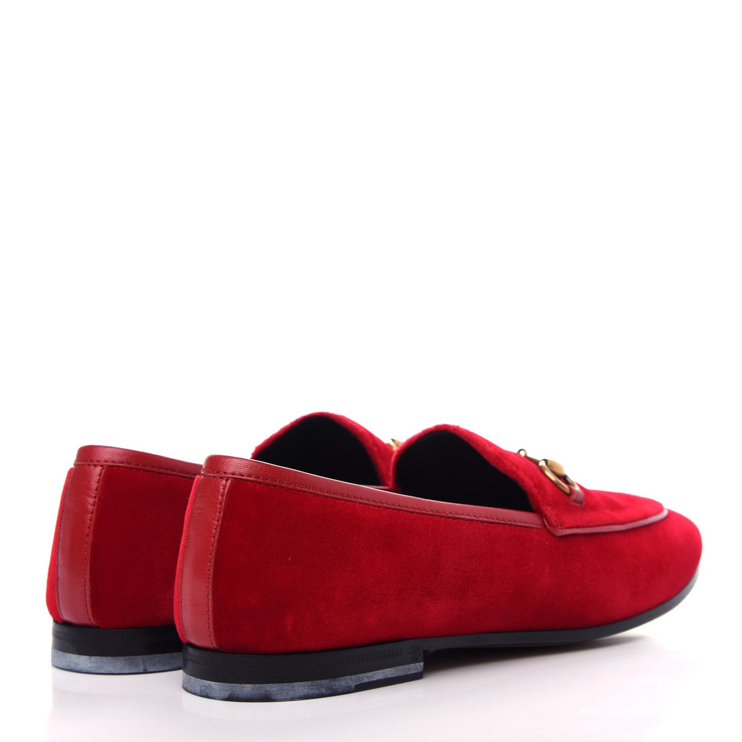 Velvet Horsebit Womens Jordaan Loafers 37 Hibiscus Red