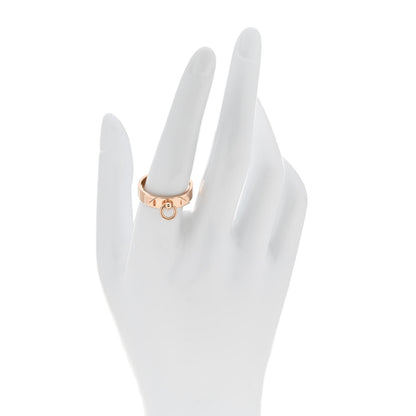 Hermes 18K Rose Gold PM Collier De Chien Ring 58 8.5 2 of 5