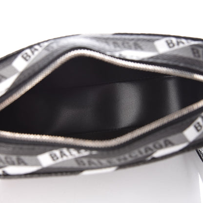 Balenciaga Coated Canvas Losange Monogram XS Camera Bag Black Grey 7 of 8