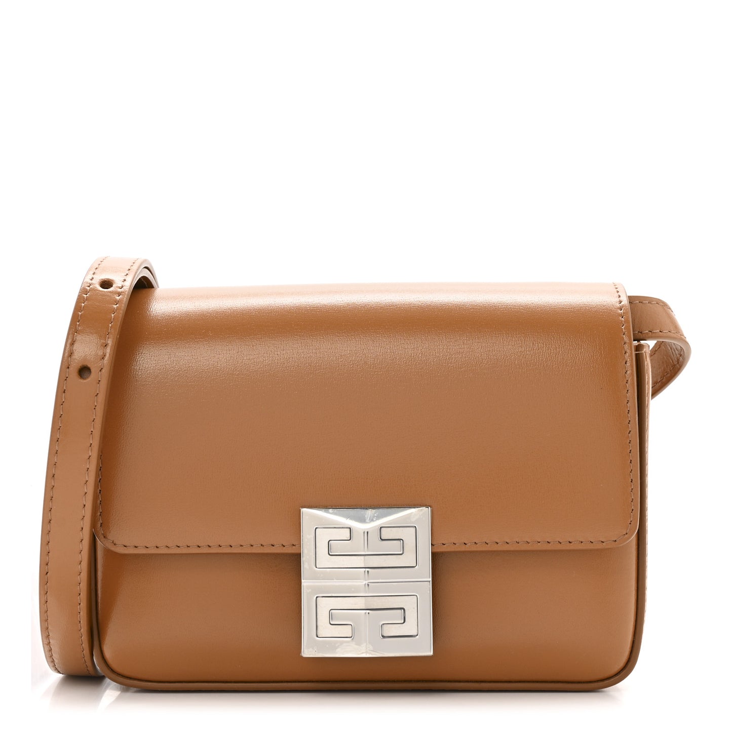 Box Calfskin Small 4G Shoulder Bag Tan