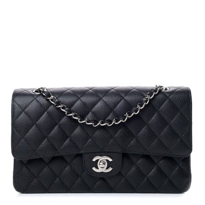 Chanel Caviar Quilted Medium Double Flap Black 1 of 4