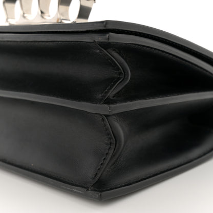 Alexander McQueen Calfskin Knuckle Crossbody Black 10 of 14