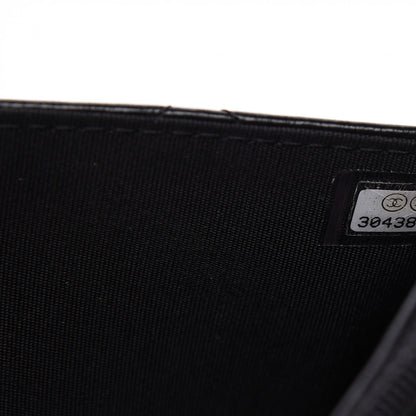 Chanel Lambskin Quilted Trendy CC Wallet On Chain WOC Black 10 of 11