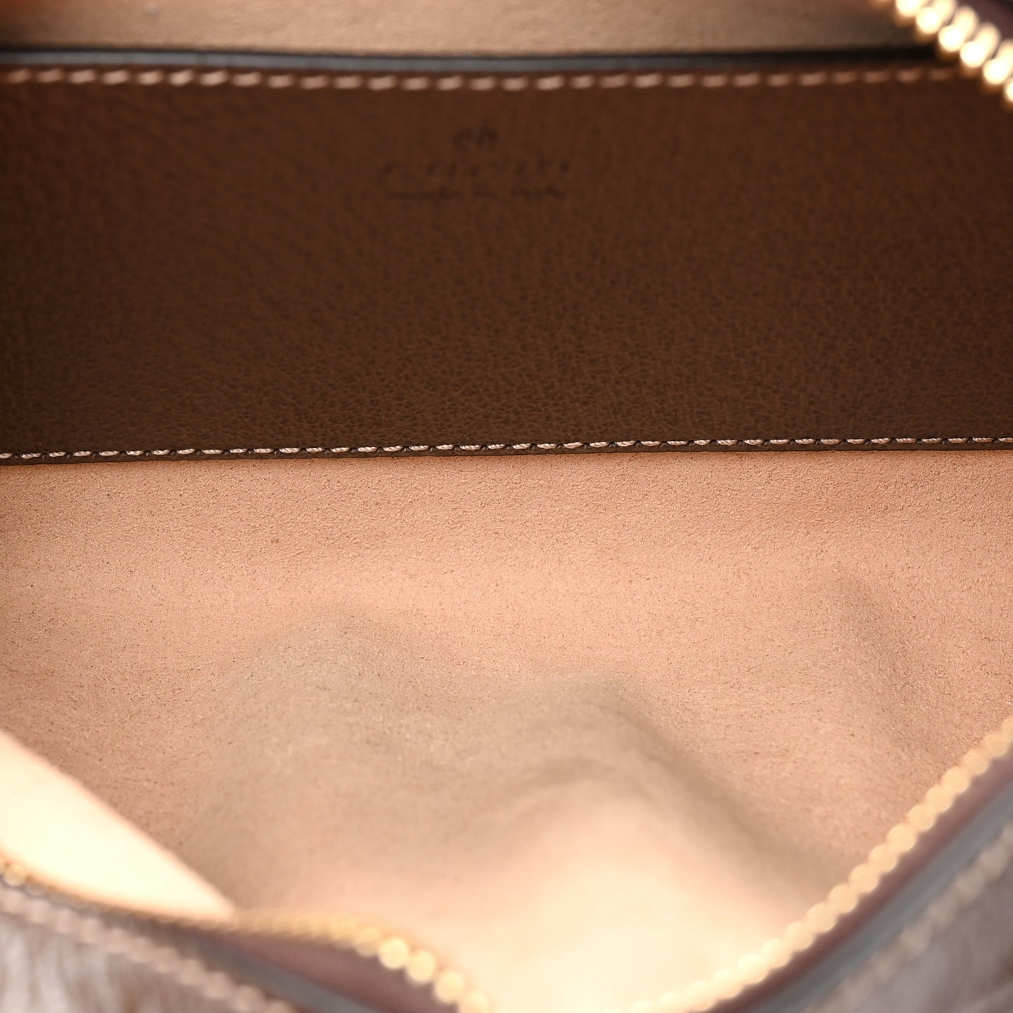 GG Supreme Monogram Web Mini Ophidia Shoulder Bag Brown