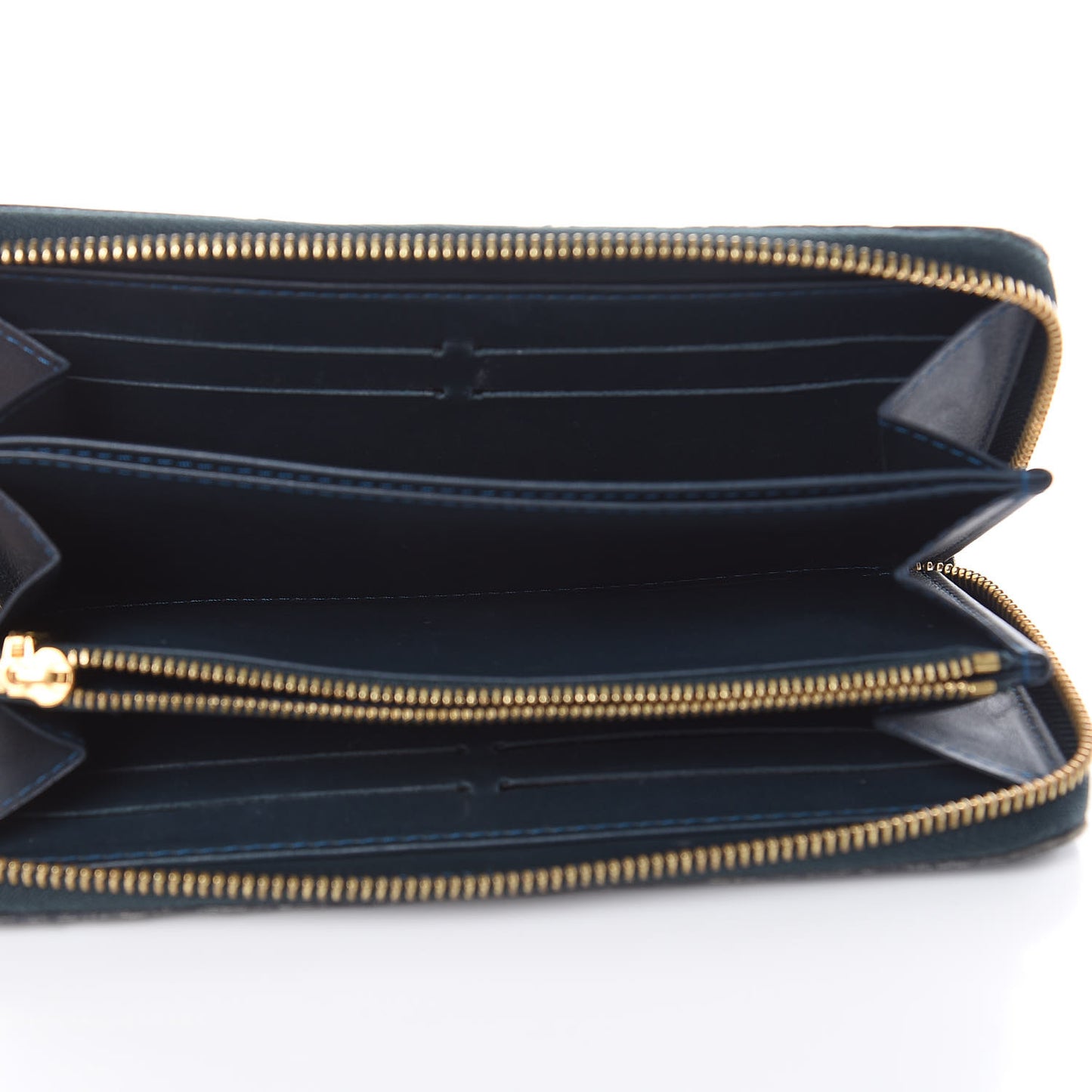 Vernis Zippy Wallet Blue Nuit