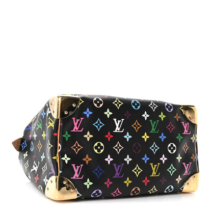Louis Vuitton Monogram Multicolor Speedy 30 Black 4 of 9