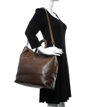 Prada Vernice Sfumata Tote Fumo 2 of 10