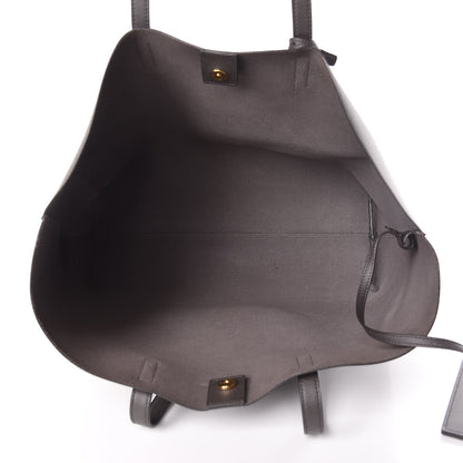 Saint Laurent Calfskin Large Shopping Tote Asphalt 6 of 11
