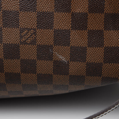 Louis Vuitton Damier Ebene Keepall Bandouliere 55 12 of 17