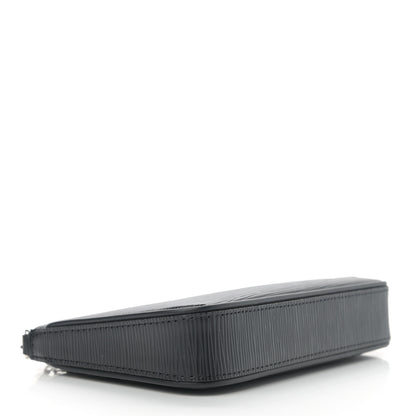 Louis Vuitton Epi Easy Pouch On Strap Black 4 of 10