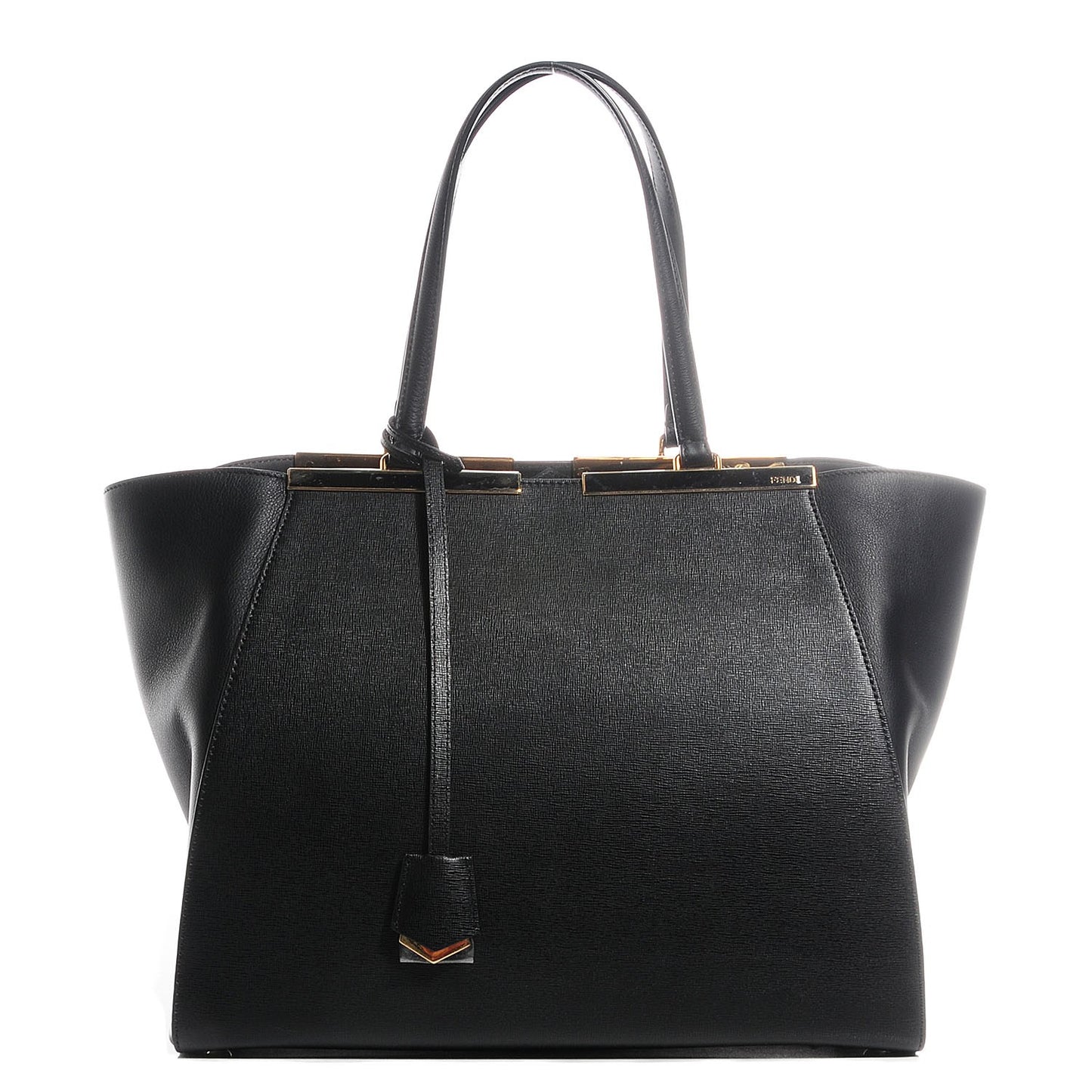 Vitello Elite Large 3Jours Tote Black