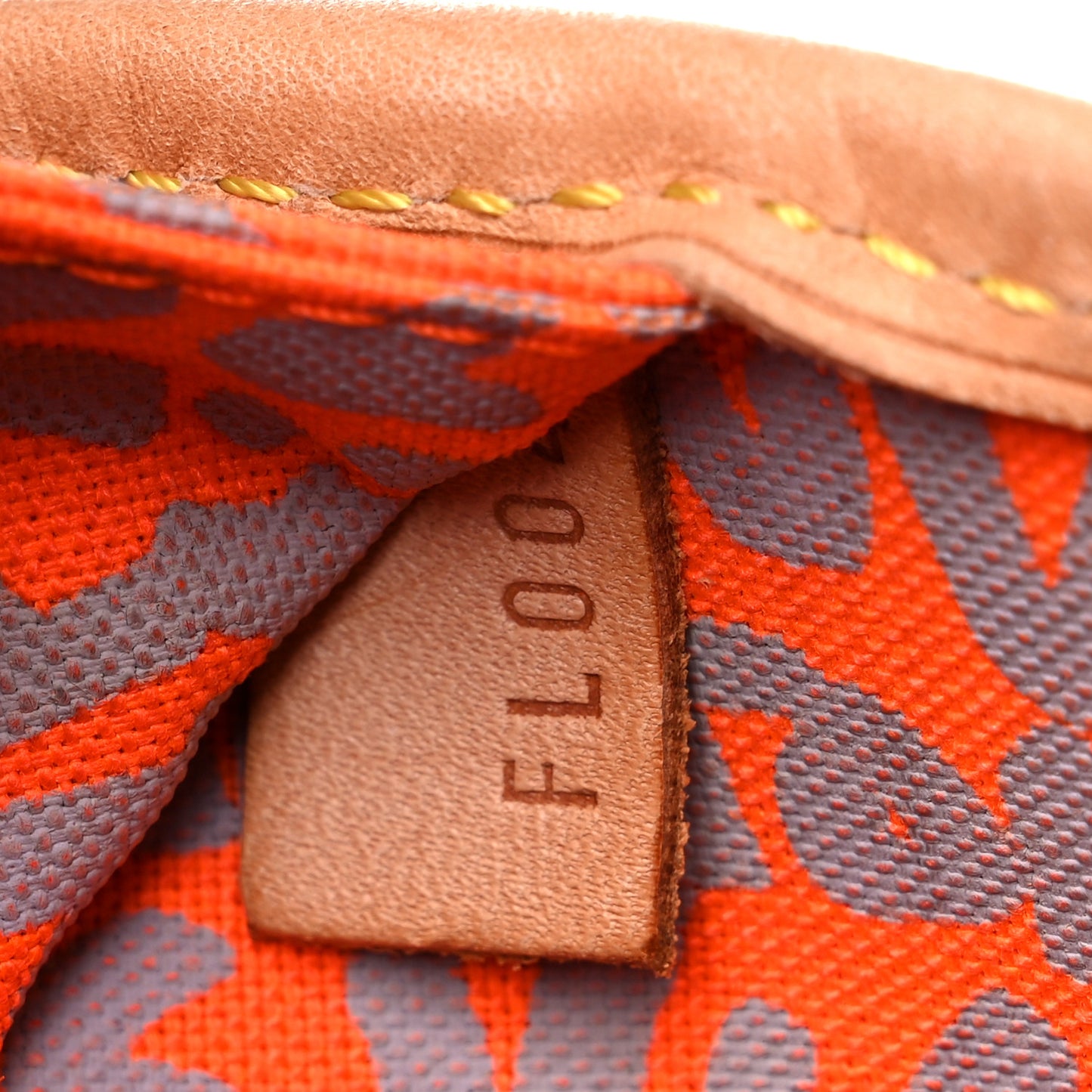 Monogram Graffiti Neverfull GM Orange