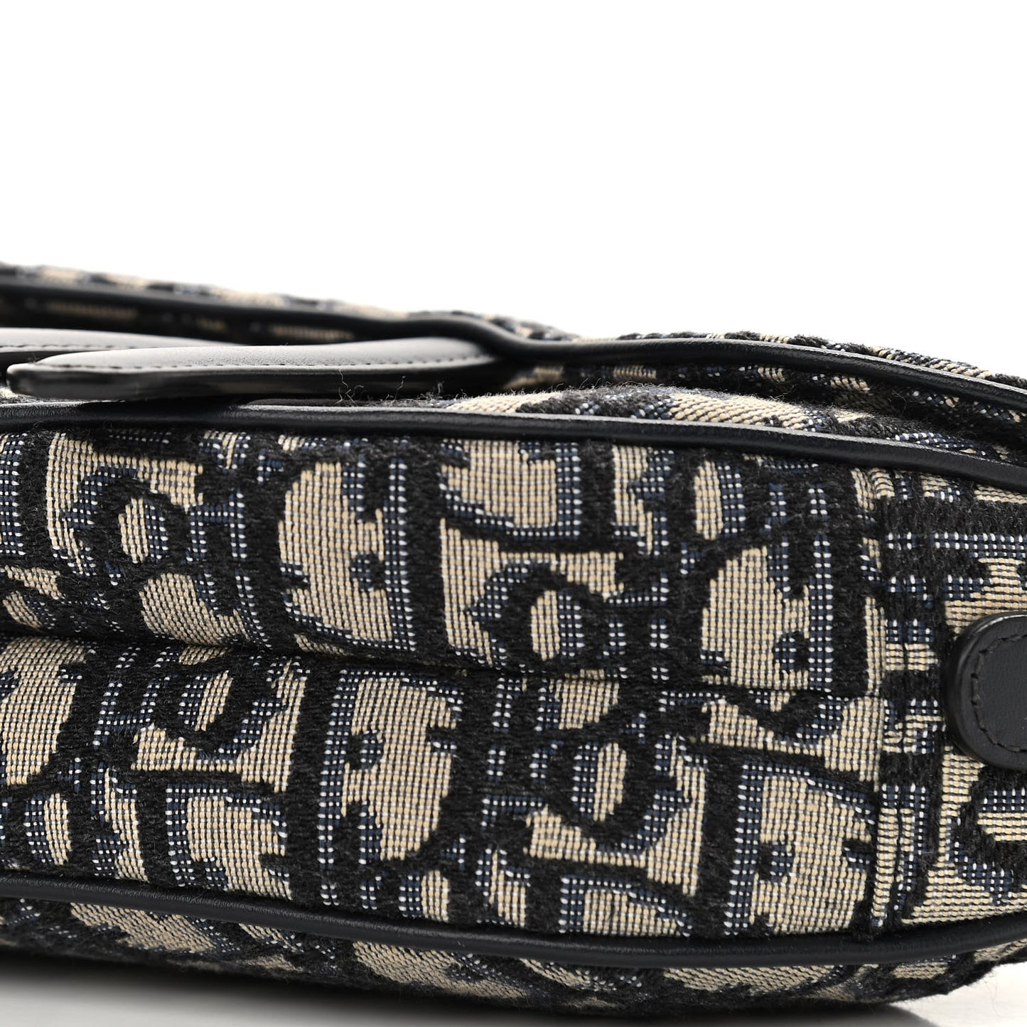 Oblique Mini Saddle Bag Blue