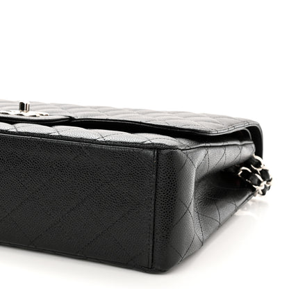 Chanel Caviar Quilted Maxi Double Flap Black 10 of 10