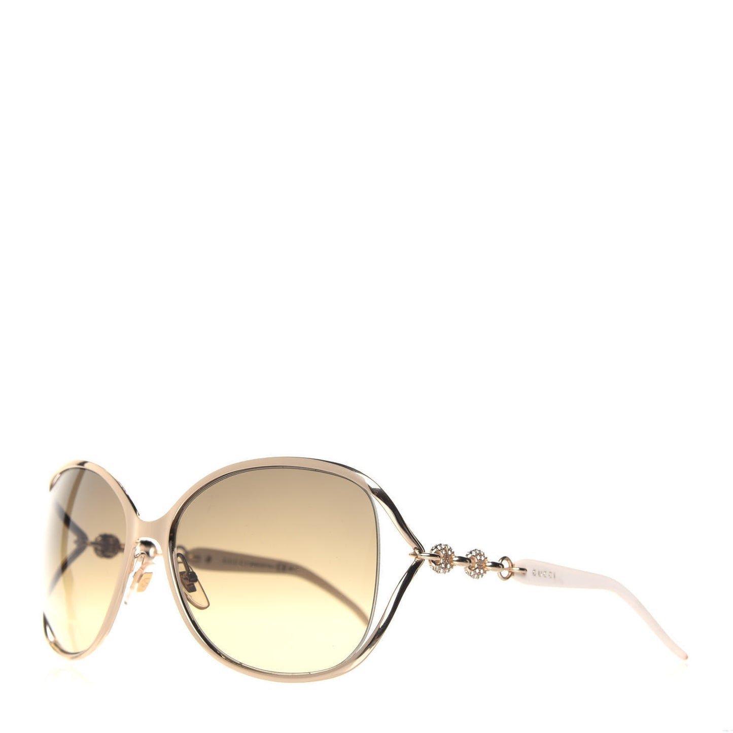 Crystal Marina Chain Sunglasses 4250/N/S White