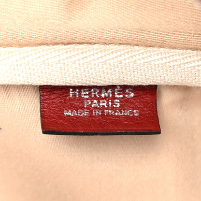 Hermes Taurillon Clemence Victoria II 43 Travel Rouge H 5 of 9