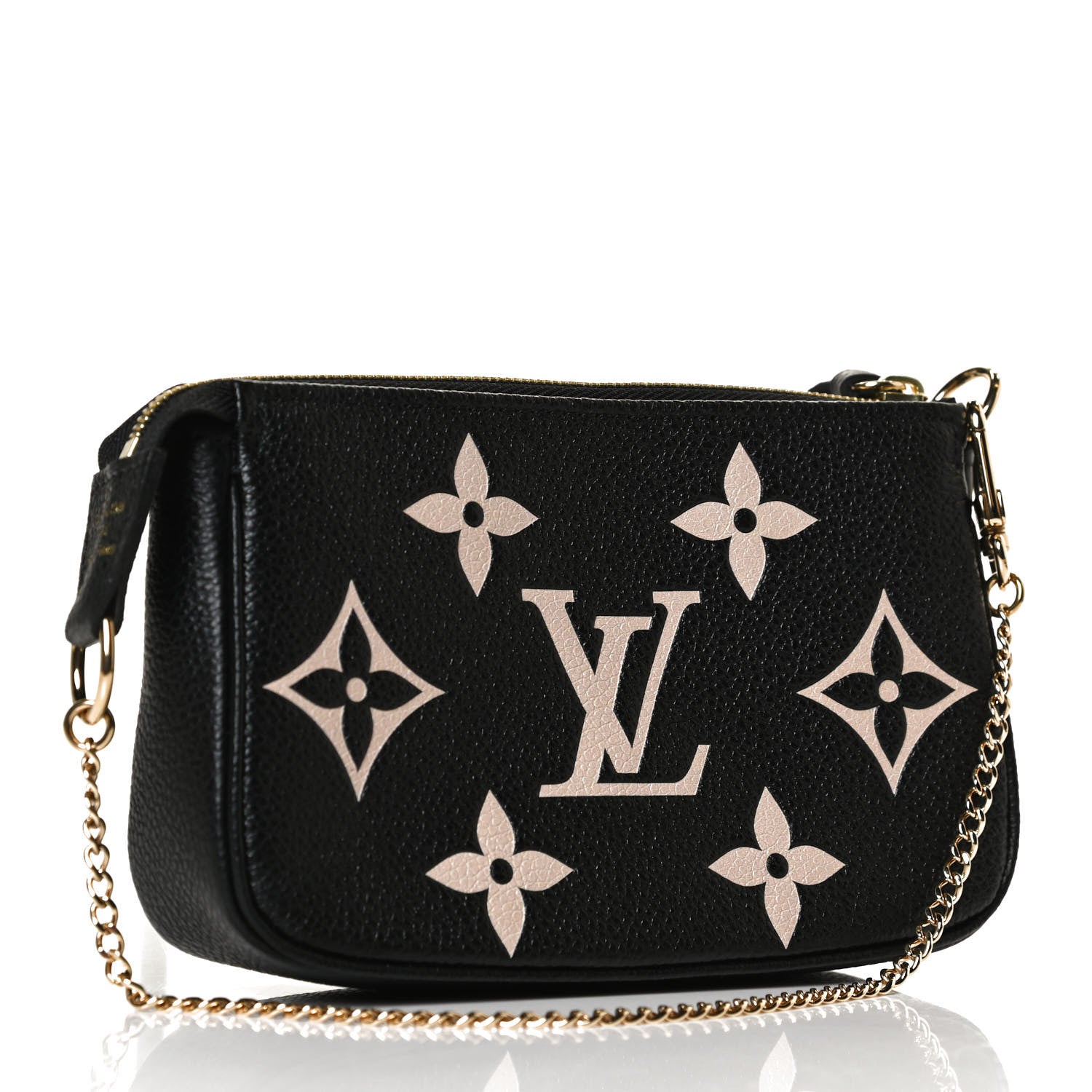 Louis Vuitton Empreinte Monogram Giant Mini Pochette Accessories Black 2 of 7