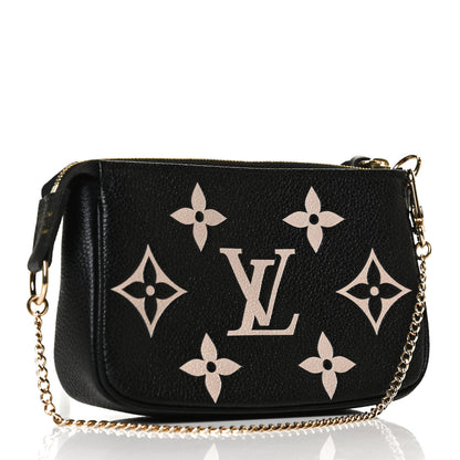 Louis Vuitton Empreinte Monogram Giant Mini Pochette Accessories Black 2 of 7
