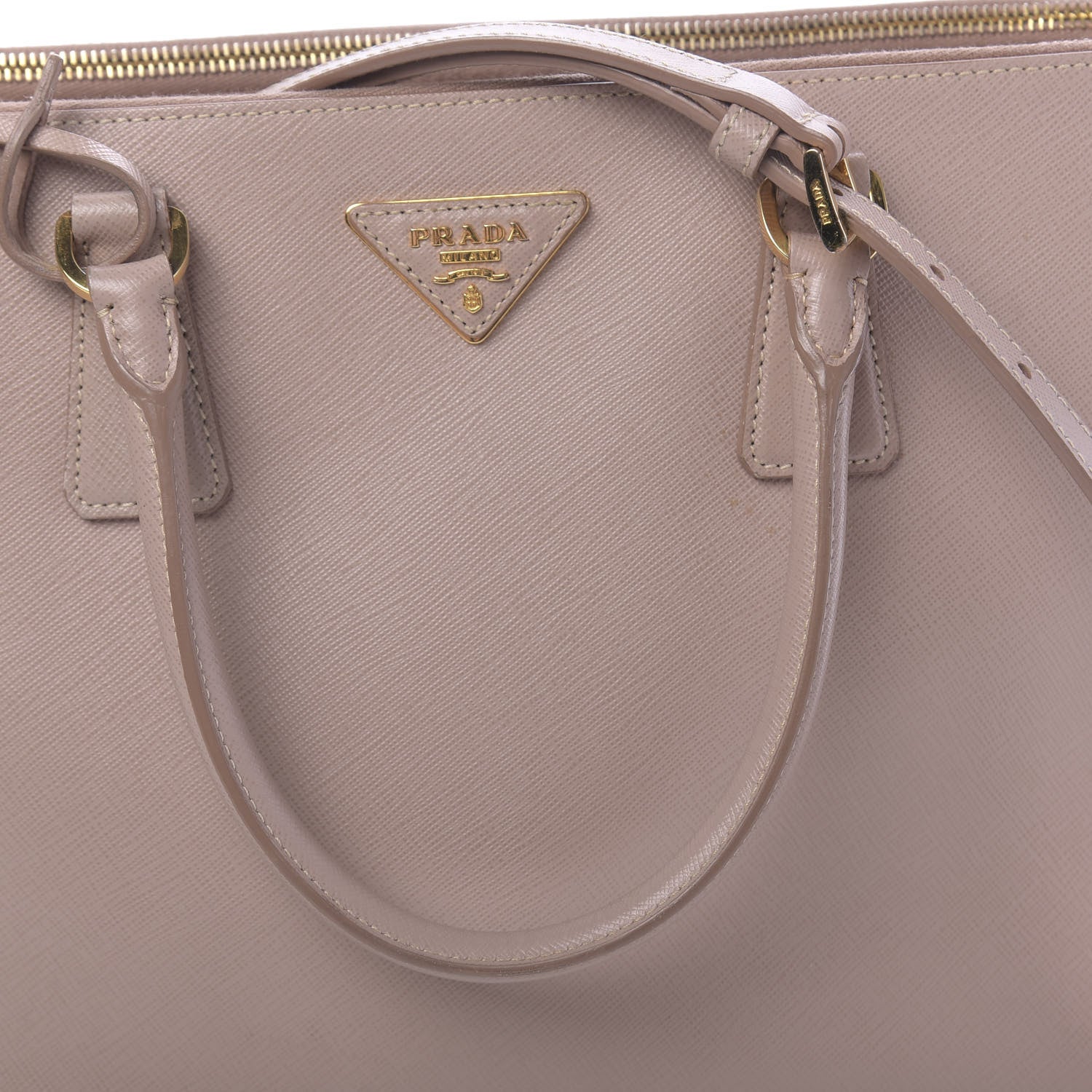 Prada Saffiano Medium Galleria Double Zip Tote Cammeo 20 of 21