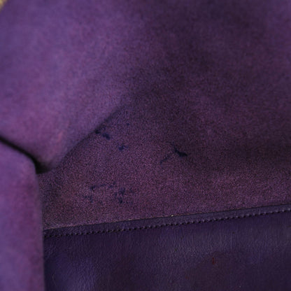 Saint Laurent Calfskin Medium Classic Y Cabas Purple 11 of 13