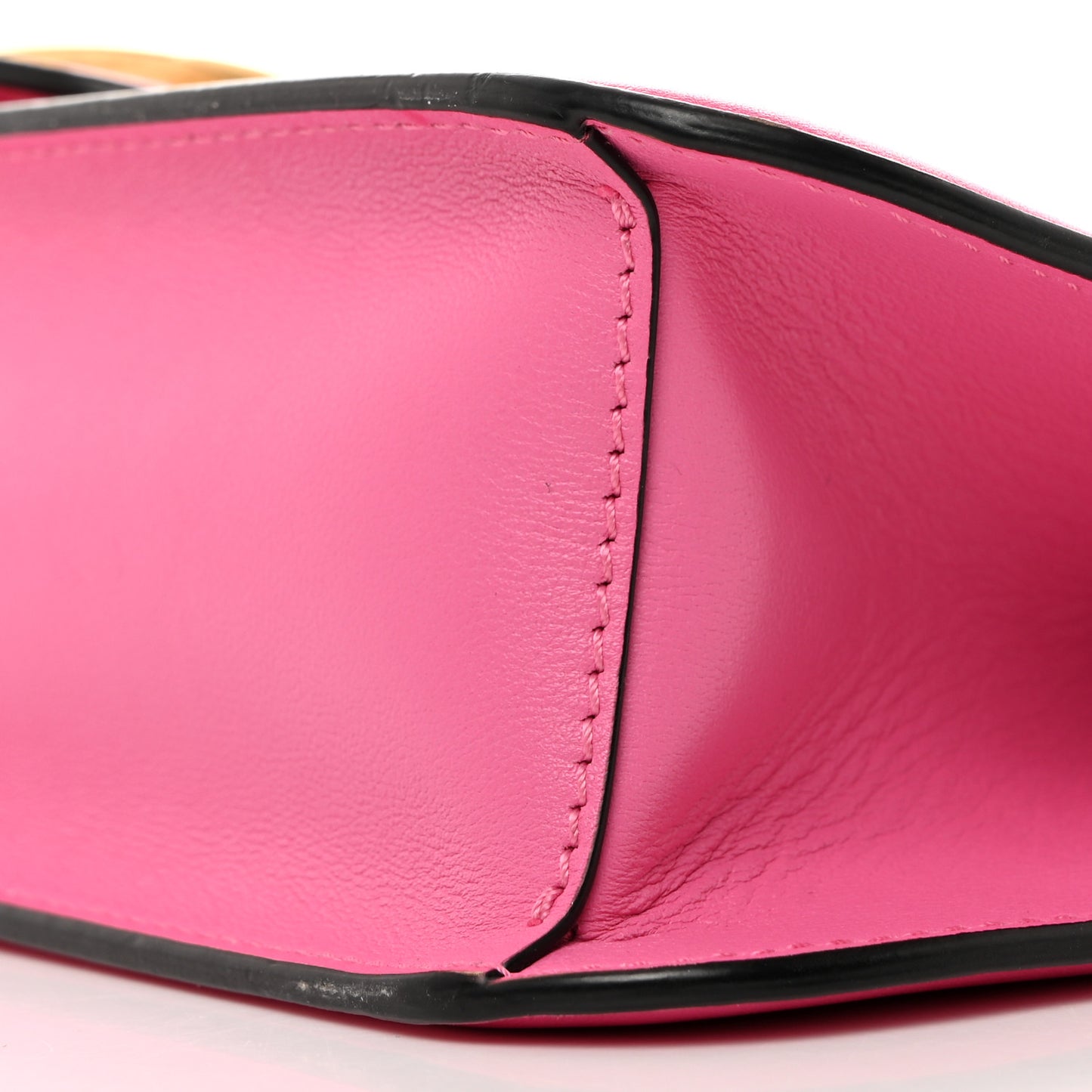 Calfskin Vlogo Loco Shoulder Bag Feminine Pink