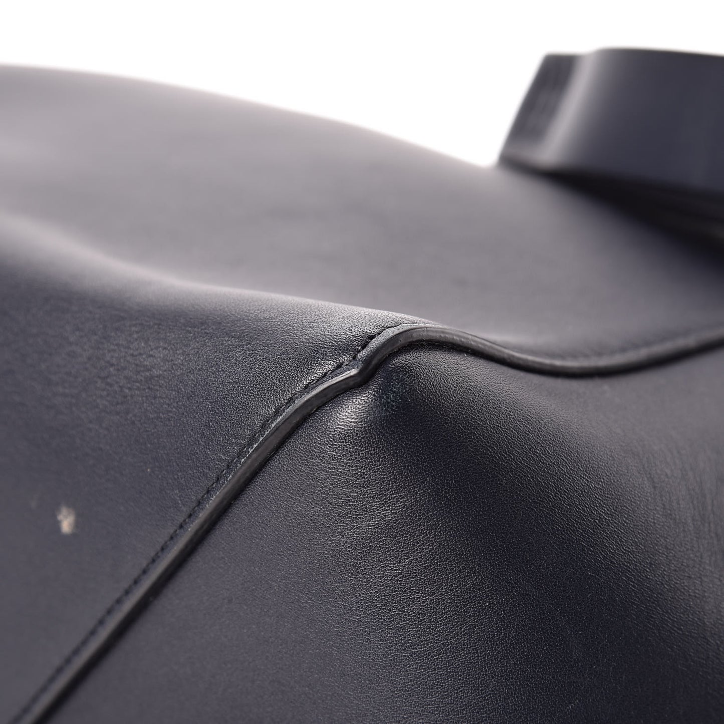 Smooth Calfskin Small Tassel Cabas Phantom Navy Blue