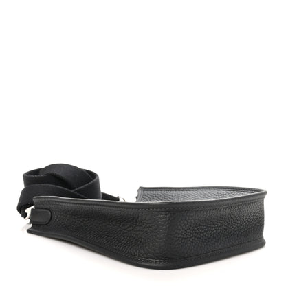Hermes Taurillon Clemence Evelyne TPM Black 4 of 11