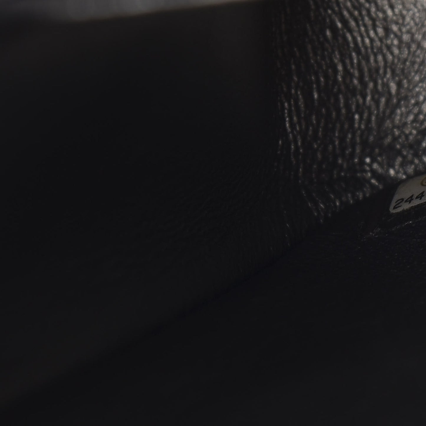 Metallic Calfskin Quilted 2.55 Reissue 226 Flap Charcoal