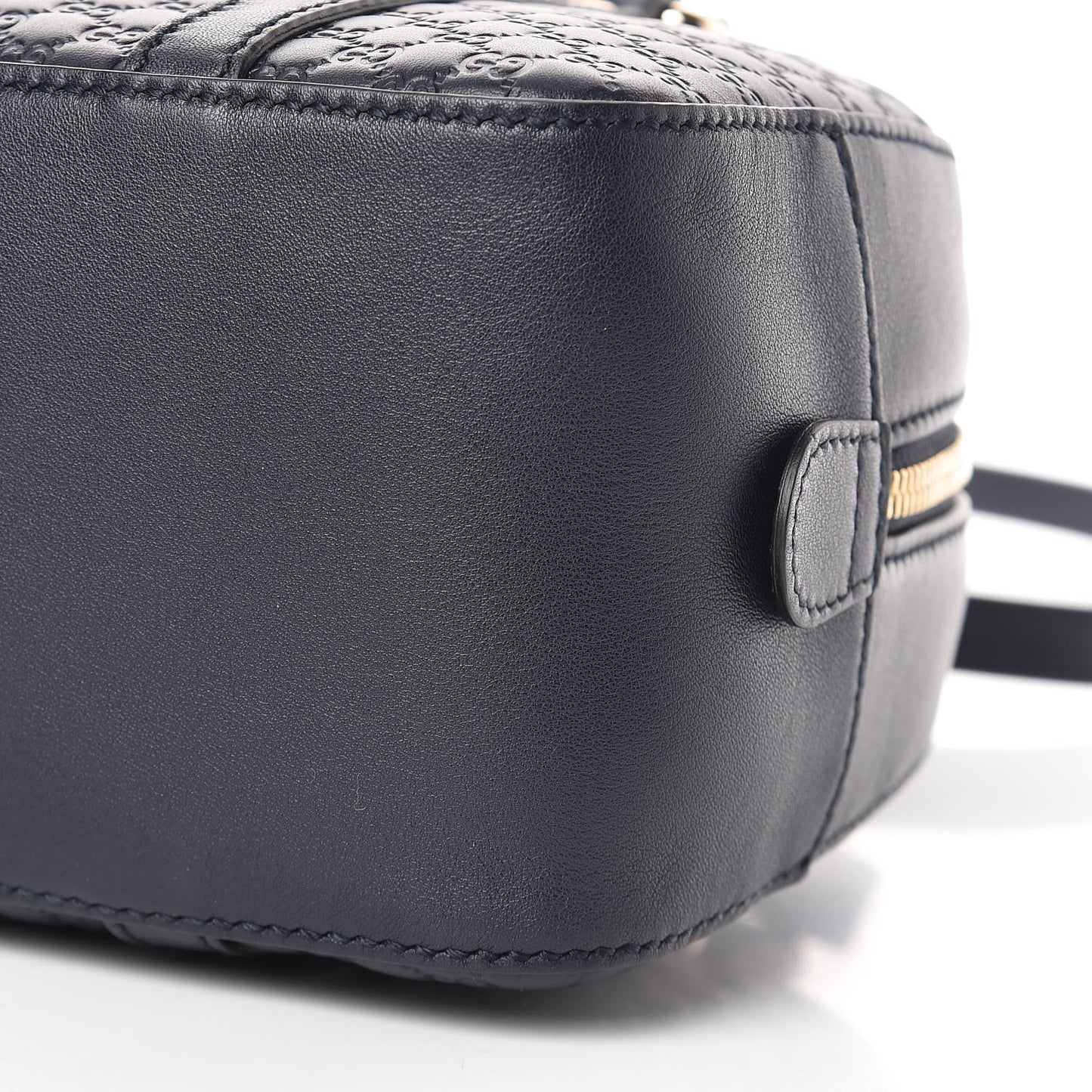 Soft Microguccissima Small Crossbody Bag Blue