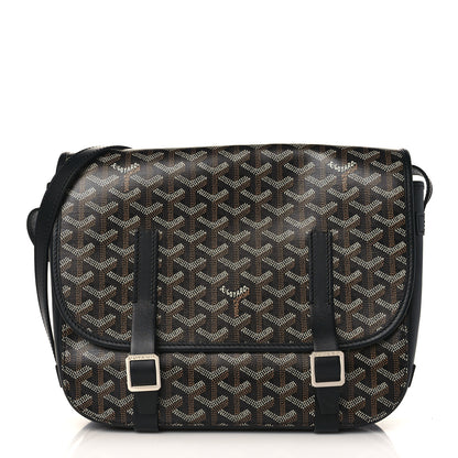 Goyard Goyardine Belvedere MM Messenger Bag Black 1 of 8