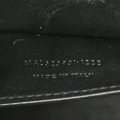 Saint Laurent Smooth Shiny Calfskin Medium Classic Monogram Cassandra Top Handle Black Crema Soft 7 of 11