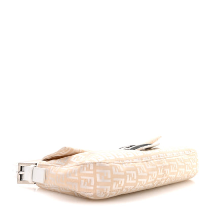 Fendi Zucchino Cuoio Mini Mama Baguette Beige White 4 of 9