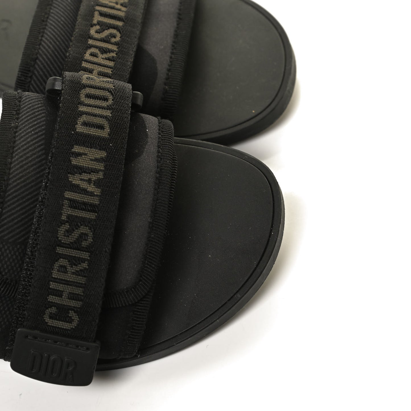 Technical Stretch Fabric Camouflage Dio(r)evolution Slide Sandals 36 Black Military
