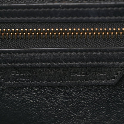 Celine Smooth Calfskin Mini Luggage Black 5 of 10