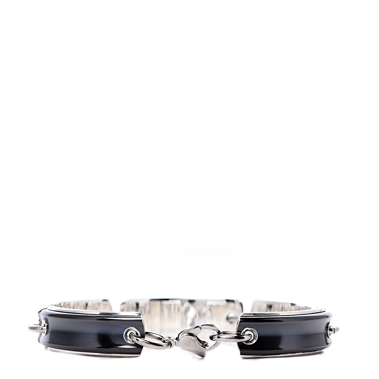Tiffany Sterling Silver Titanium Link 1837 ID Bracelet 3 of 5