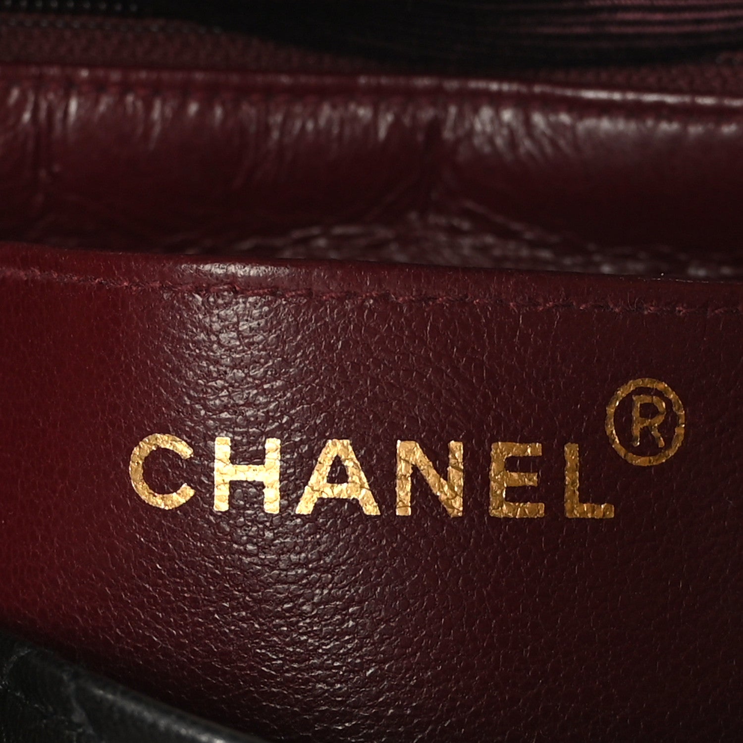 Chanel Lambskin Quilted Mini Square Flap Bag Black 6 of 9